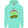 Keep Calm and Love Reggae Music Childrens Kids Hoodie Peppermint