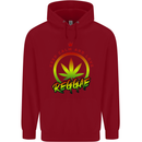 Keep Calm and Love Reggae Music Childrens Kids Hoodie Red