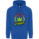 Keep Calm and Love Reggae Music Childrens Kids Hoodie Royal Blue