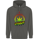 Keep Calm and Love Reggae Music Childrens Kids Hoodie Storm Grey