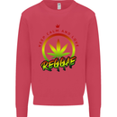 Keep Calm and Love Reggae Music Kids Sweatshirt Jumper Heliconia