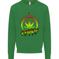 Keep Calm and Love Reggae Music Kids Sweatshirt Jumper Irish Green