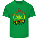 Keep Calm and Love Reggae Music Kids T-Shirt Childrens Irish Green