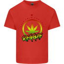 Keep Calm and Love Reggae Music Kids T-Shirt Childrens Red