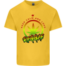 Keep Calm and Love Reggae Music Kids T-Shirt Childrens Yellow