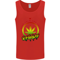 Keep Calm and Love Reggae Music Mens Vest Tank Top Red