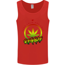 Keep Calm and Love Reggae Music Mens Vest Tank Top Red