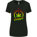 Keep Calm and Love Reggae Music Womens Wider Cut T-Shirt Black