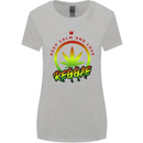 Keep Calm and Love Reggae Music Womens Wider Cut T-Shirt Sports Grey