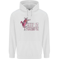Keep It Shrimple Funny Shrimp Prawns Childrens Kids Hoodie White
