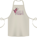 Keep It Shrimple Funny Shrimp Prawns Cotton Apron 100% Organic Natural