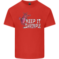 Keep It Shrimple Funny Shrimp Prawns Kids T-Shirt Childrens Red