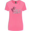 Keep It Shrimple Funny Shrimp Prawns Womens Wider Cut T-Shirt Azalea