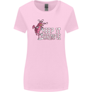 Keep It Shrimple Funny Shrimp Prawns Womens Wider Cut T-Shirt Light Pink