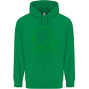 Keep the Planet Clean Climate Change Childrens Kids Hoodie Irish Green