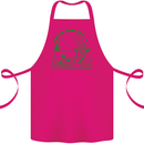 Keep the Planet Clean Climate Change Cotton Apron 100% Organic Pink