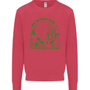 Keep the Planet Clean Climate Change Kids Sweatshirt Jumper Heliconia