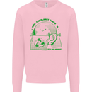 Keep the Planet Clean Climate Change Kids Sweatshirt Jumper Light Pink