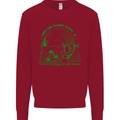 Keep the Planet Clean Climate Change Kids Sweatshirt Jumper Red