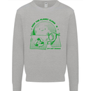 Keep the Planet Clean Climate Change Kids Sweatshirt Jumper Sports Grey
