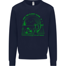 Keep the Planet Clean Climate Change Mens Sweatshirt Jumper Navy Blue