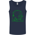 Keep the Planet Clean Climate Change Mens Vest Tank Top Navy Blue