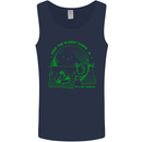 Keep the Planet Clean Climate Change Mens Vest Tank Top Navy Blue
