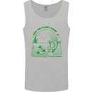 Keep the Planet Clean Climate Change Mens Vest Tank Top Sports Grey