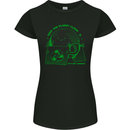 Keep the Planet Clean Climate Change Womens Petite Cut T-Shirt Black