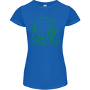 Keep the Planet Clean Climate Change Womens Petite Cut T-Shirt Royal Blue