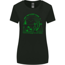 Keep the Planet Clean Climate Change Womens Wider Cut T-Shirt Black