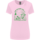 Keep the Planet Clean Climate Change Womens Wider Cut T-Shirt Light Pink