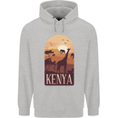 Kenya Safari Childrens Kids Hoodie Sports Grey