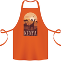 Kenya Safari Cotton Apron 100% Organic Orange