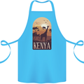 Kenya Safari Cotton Apron 100% Organic Turquoise