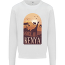 Kenya Safari Kids Sweatshirt Jumper White