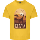 Kenya Safari Kids T-Shirt Childrens Yellow
