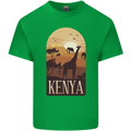 Kenya Safari Mens Cotton T-Shirt Tee Top Irish Green