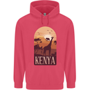 Kenya Safari Souvenir Childrens Kids Hoodie Heliconia