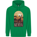 Kenya Safari Souvenir Childrens Kids Hoodie Irish Green