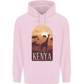Kenya Safari Souvenir Childrens Kids Hoodie Light Pink