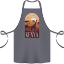 Kenya Safari Souvenir Cotton Apron 100% Organic Steel