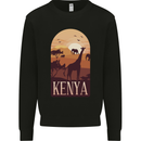 Kenya Safari Souvenir Kids Sweatshirt Jumper Black