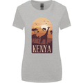 Kenya Safari Womens Wider Cut T-Shirt Sports Grey