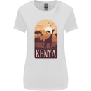 Kenya Safari Womens Wider Cut T-Shirt White