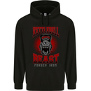 Kettlebell Beast Gym Training Top MMA Mens Hoodie Black