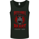 Kettlebell Beast Gym Training Top MMA Mens Vest Tank Top Black