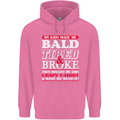 Kids Bald Tired & Broke Father's Day Mens 80% Cotton Hoodie Azelea