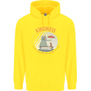 Kindness a Gift Funny Dog Elephant Childrens Kids Hoodie Yellow