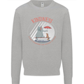 Kindness a Gift Funny Dog Elephant Kids Sweatshirt Jumper Sports Grey